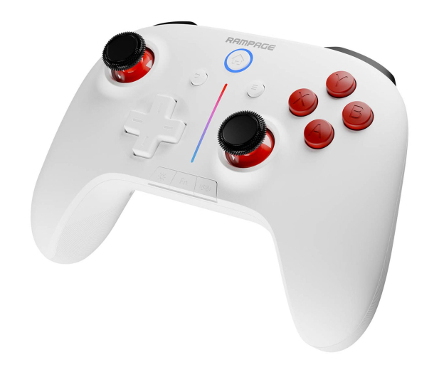 Rampage bezprzewodowy Hydra Pro Hall Effect White - 1327931 - zdjęcie 3